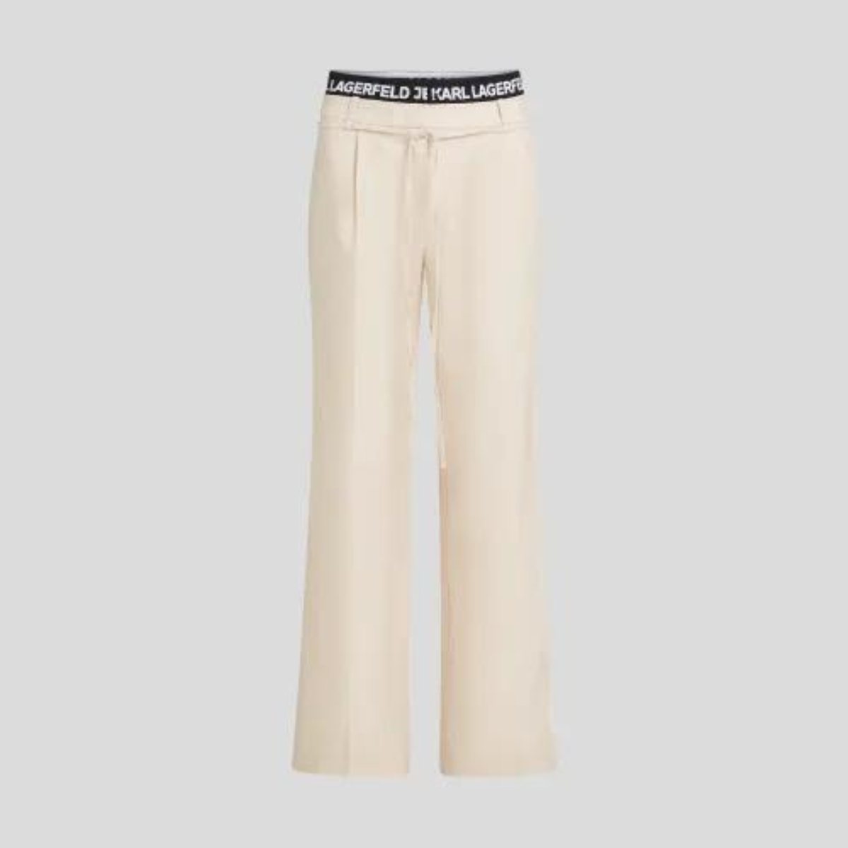 Karl Lagerfeld Pantalone Donna Colore Crema