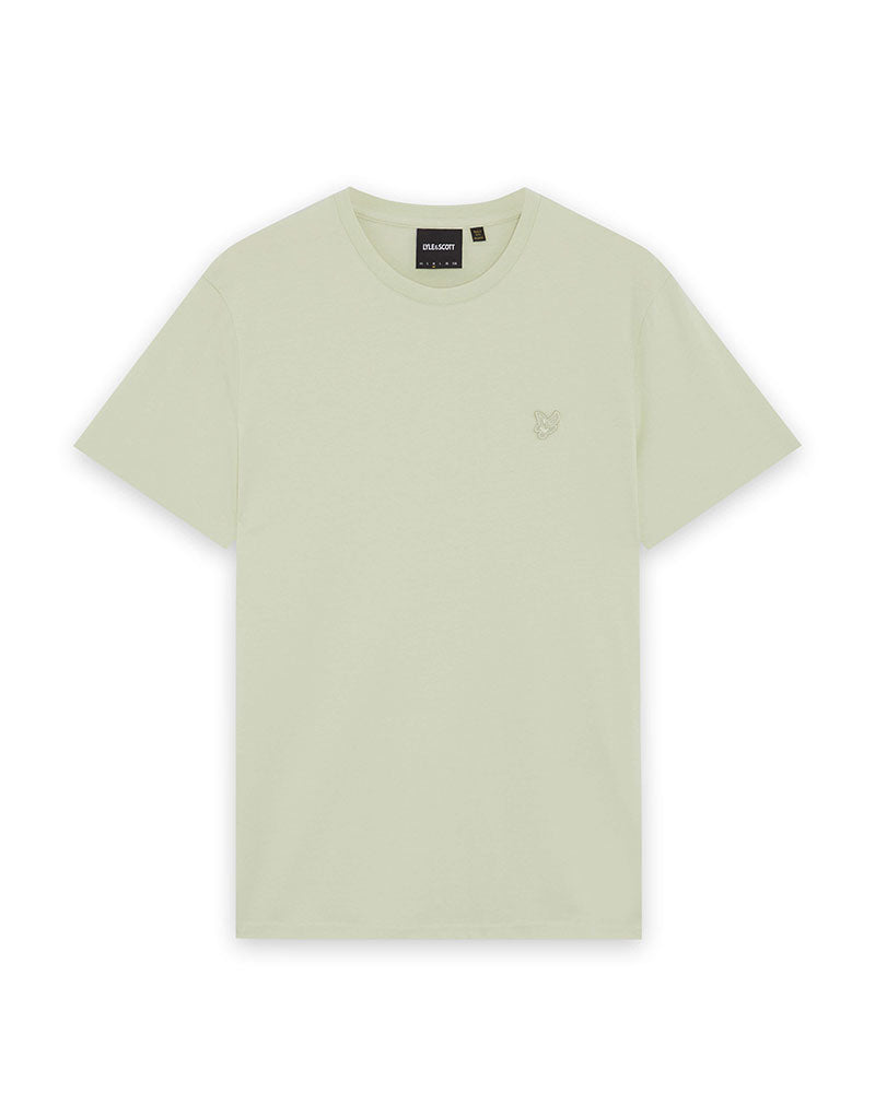 Lyle & Scott T-Shirt in Cotone Superfine Colore Verde Menta