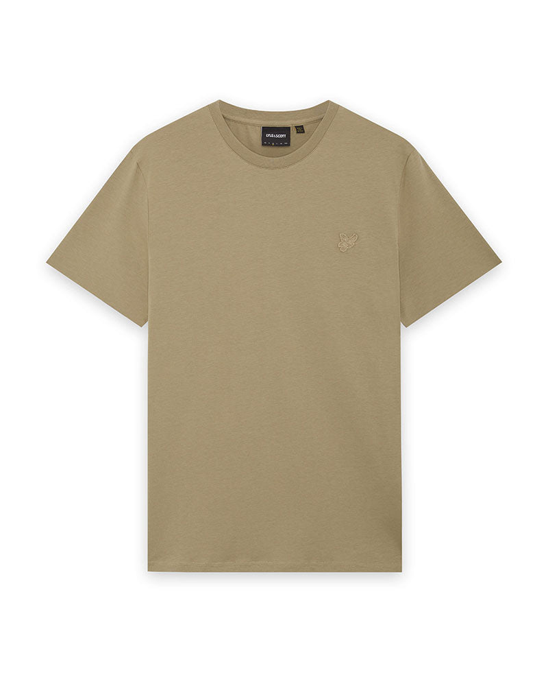 Lyle & Scott T-Shirt in Cotone Superfine Colore Verde