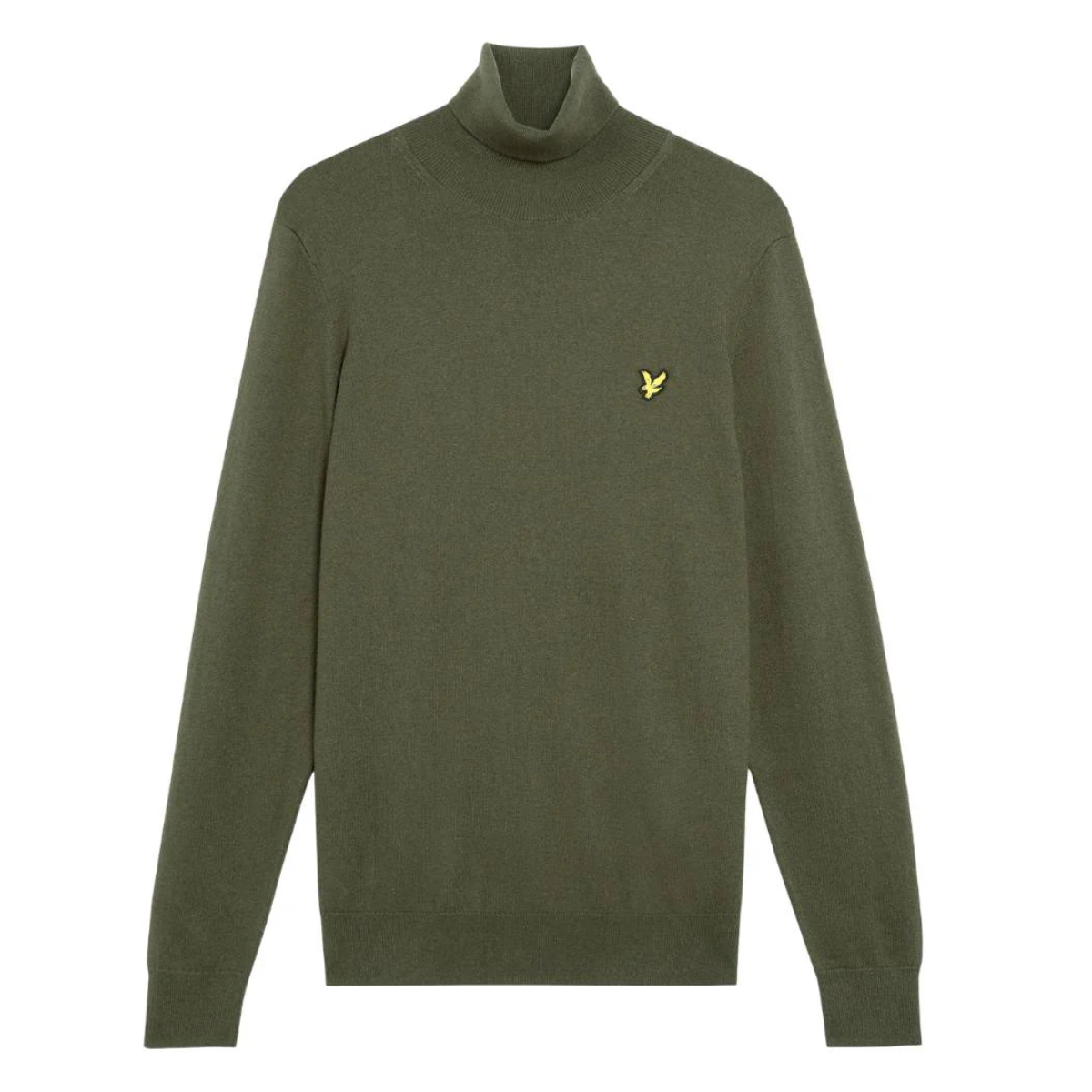 Lyle & Scott Maglione Collo Alto Colore Verde