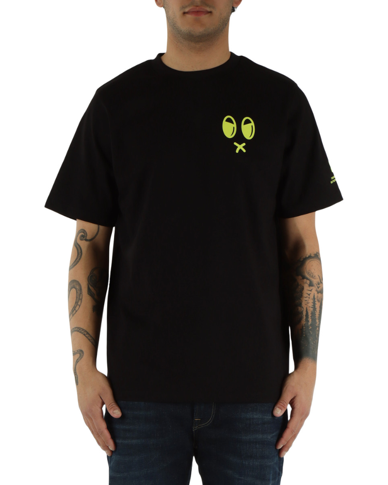 Outhere T-Shirt in Cotone Aris Nera