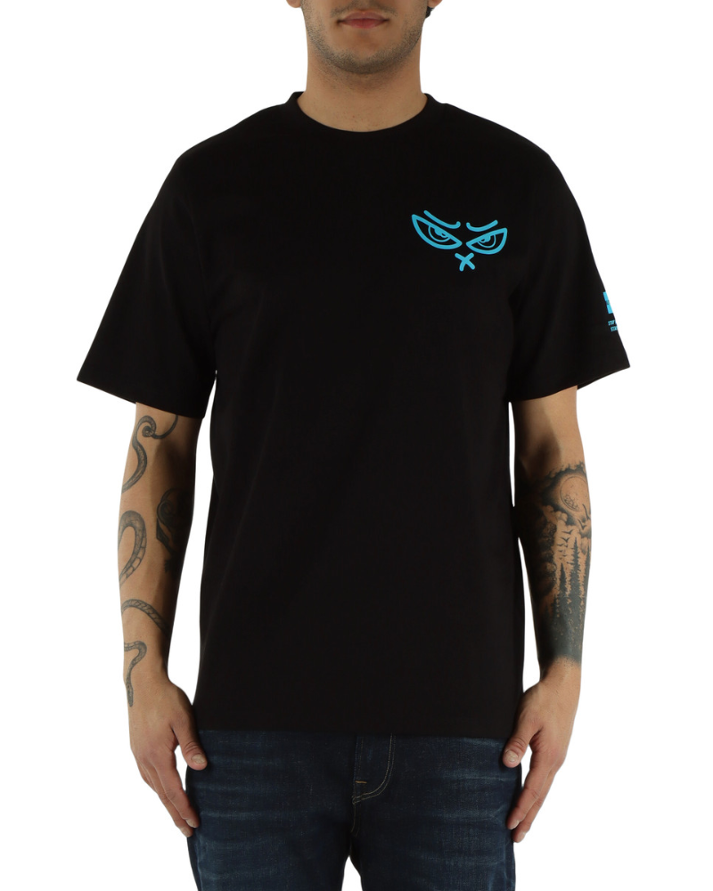 Outhere T-Shirt in Cotone Glimmert Nera