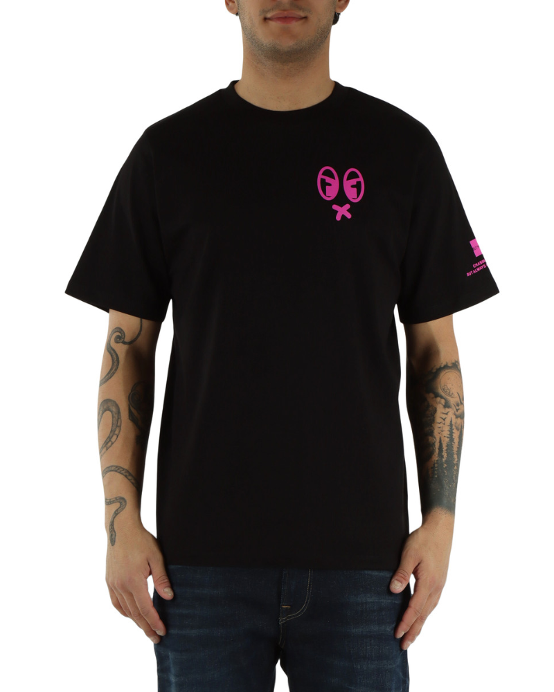 Outhere T-shirt in Cotone HALO Nera