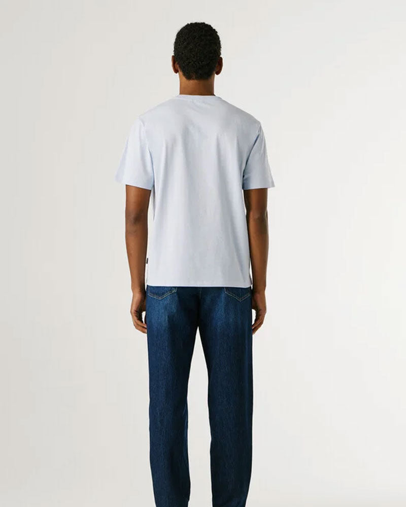 Pepe Jeans T-Shirt Girocollo Basic Colore Azzurro