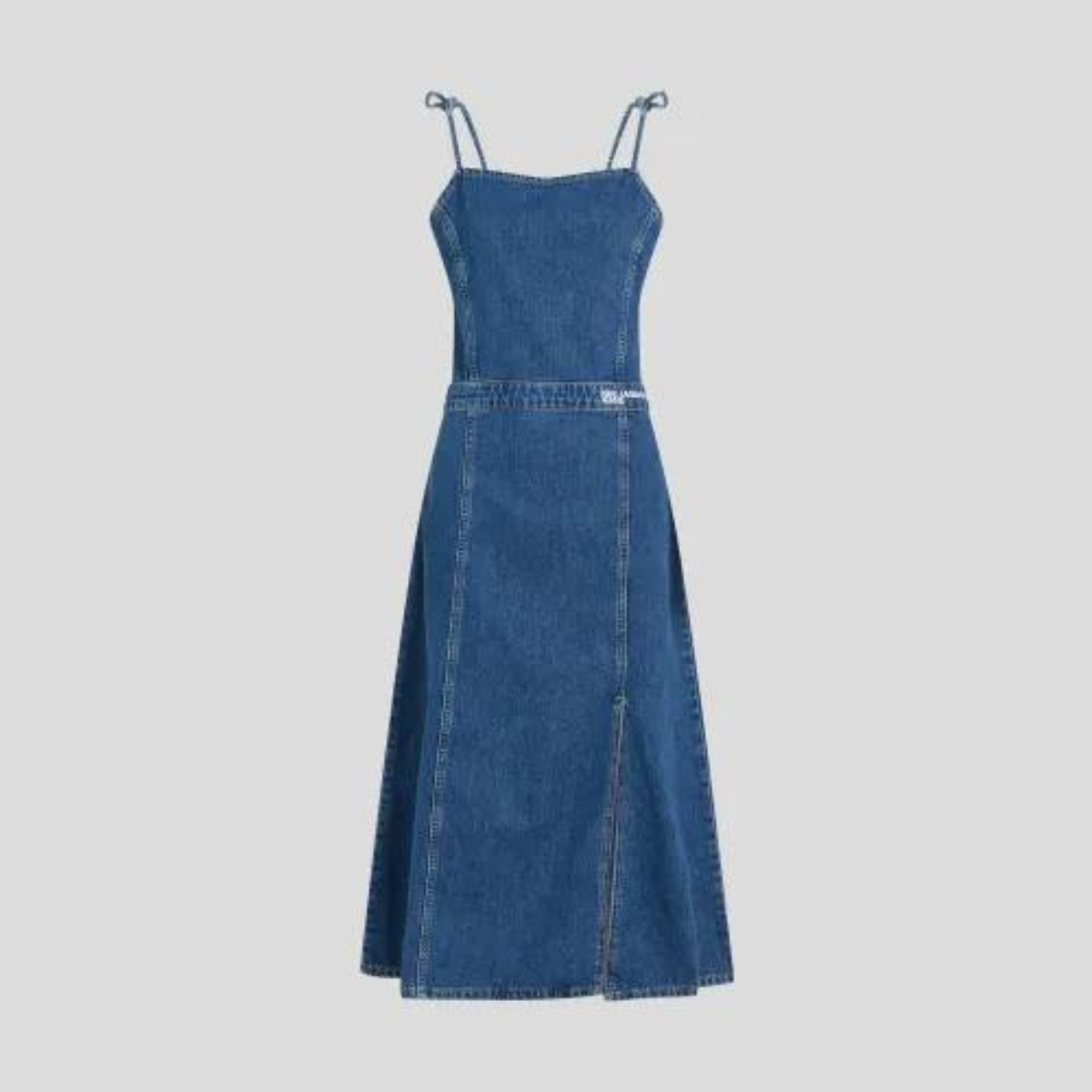 Karl Lagerfeld Abito Midi in Denim