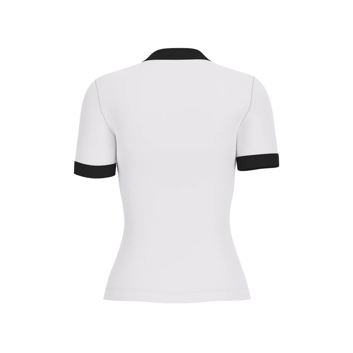 Guess T-Shirt Donna Colore Bianco con Dettagli a Contrasto