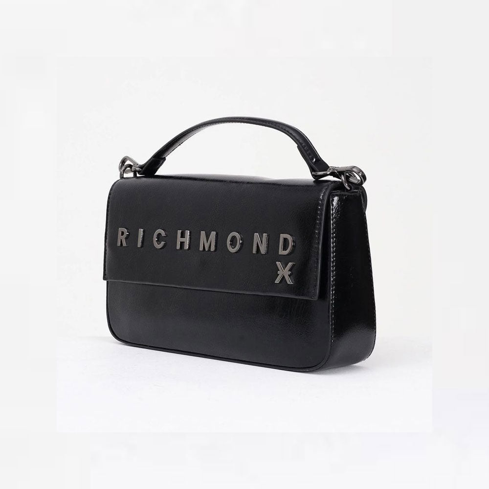 Richmond Borsa con Tracolla e Logo Colore Nero