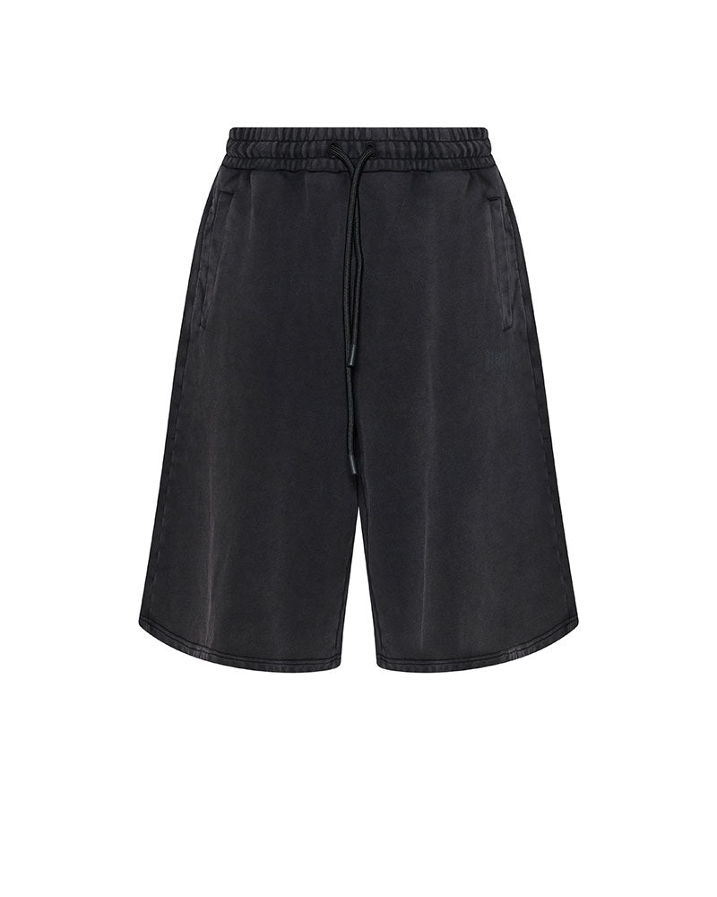 Richmond X Bermuda Effetto Slavato Colore Nero