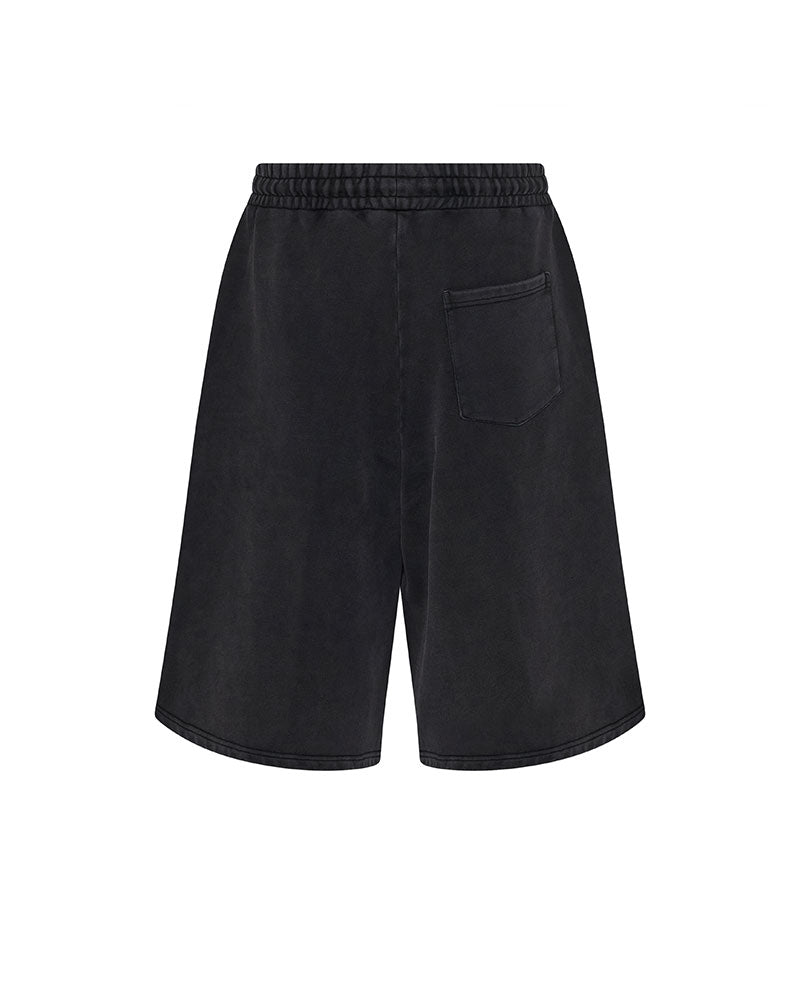 Richmond X Bermuda Effetto Slavato Colore Nero