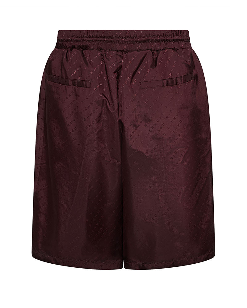 Richmond X Bermuda Monogram da Uomo Colore Bordeaux