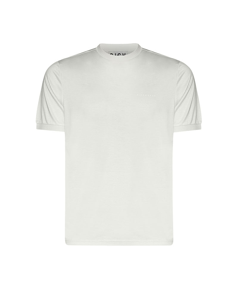 Richmond X T-Shirt Basic Girocollo da Uomo Colore Bianco