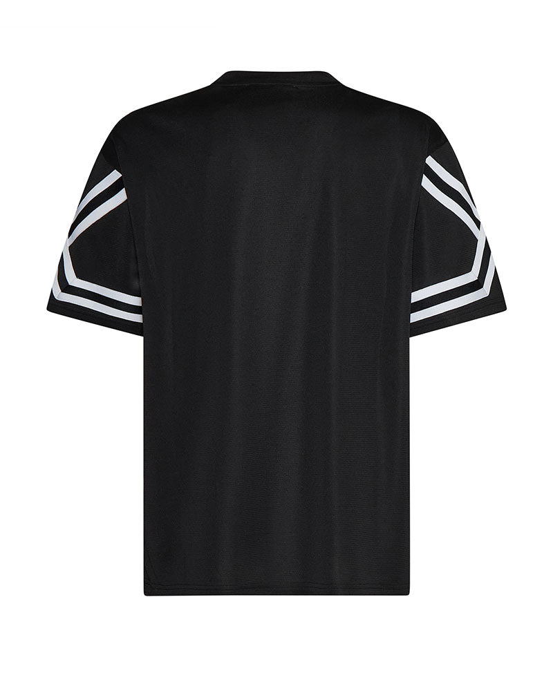 Richmond X T-Shirt Sport in Tessuto Tecnico da Uomo Colore Nero