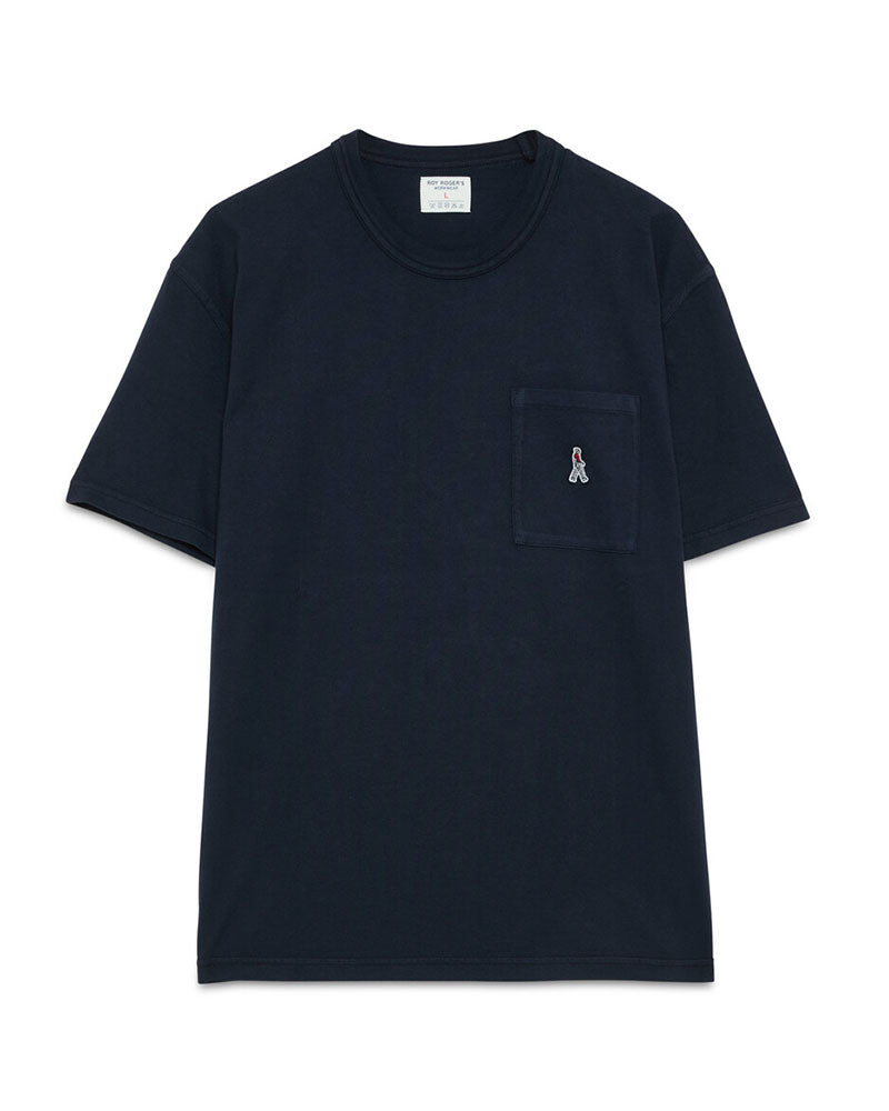 Roy Roger's T-Shirt con Taschino Colore Blu