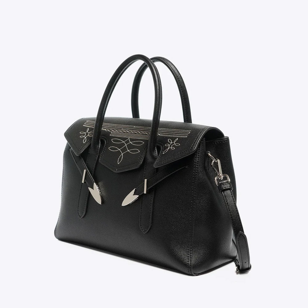 Secret Pon Pon Borsa Yalis Rodeo Medium Colore Nero