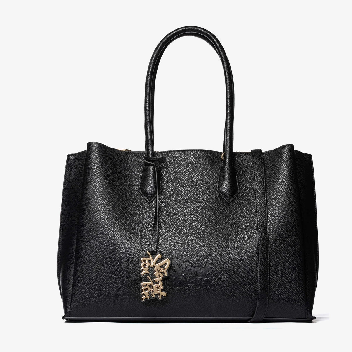 Secret Pon Pon Borsa Shopper Alida Tote con Charm Colore Nero
