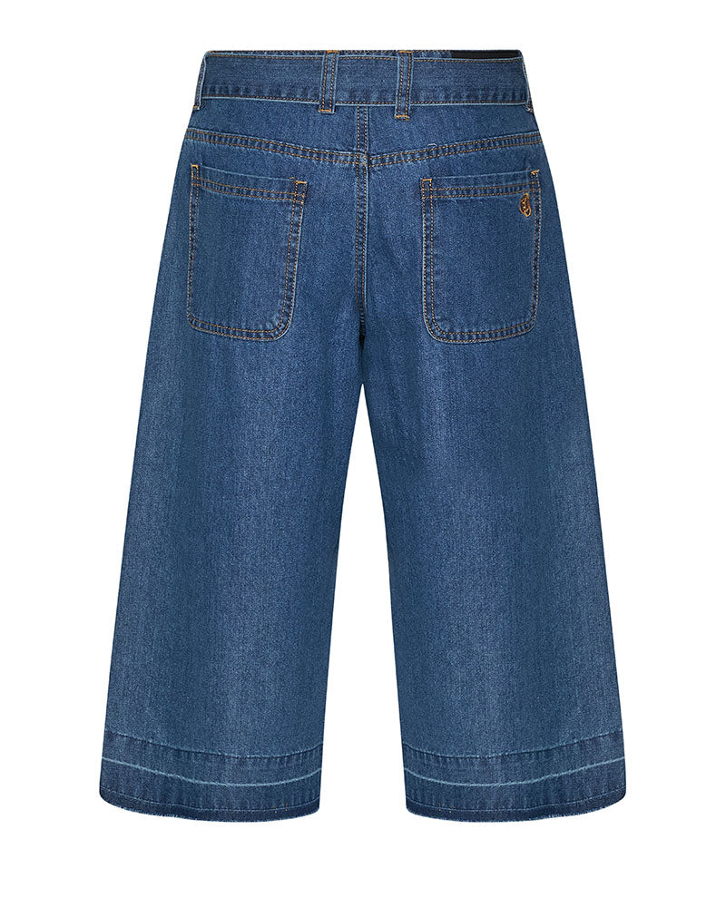 Silvian Heach Bermuda in Denim da Donna Colore Blu