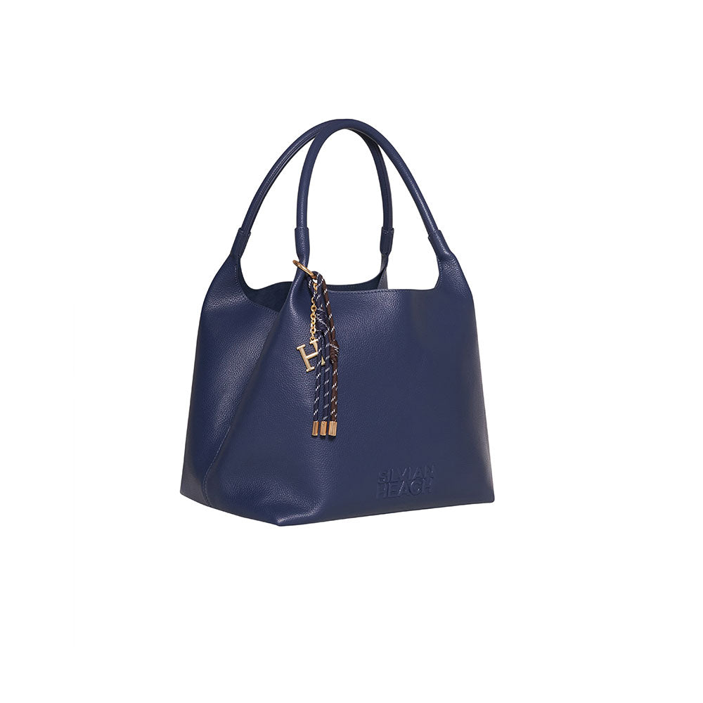 Silvian Heach Borsa a Secchiello con Charm Colore Blu