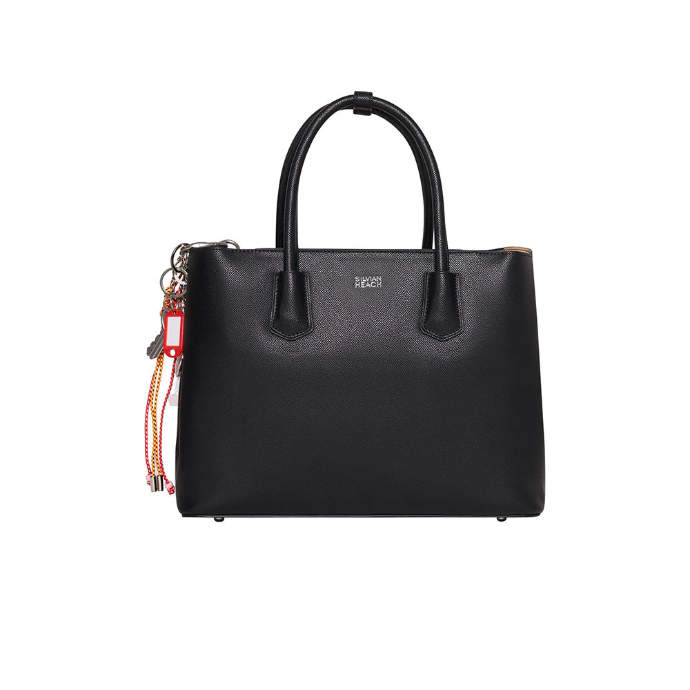 Silvian Heach Borsa con Charm e Tracolla Colore Nero