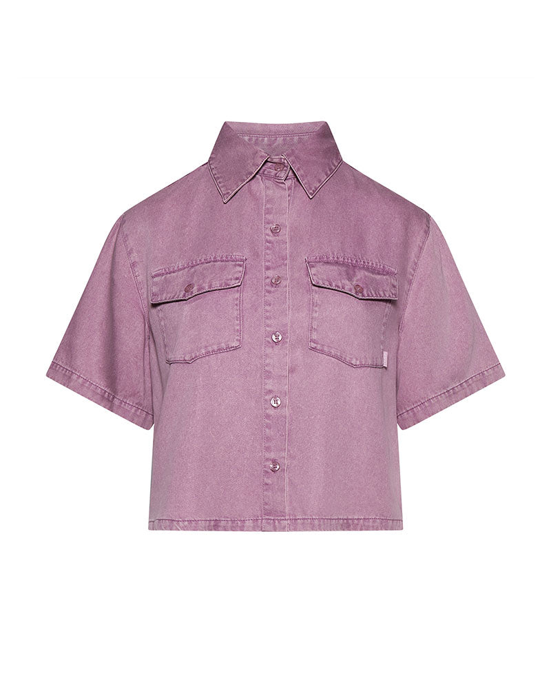 Silvian Heach Camicia Amara da Donna Colore Orchidea