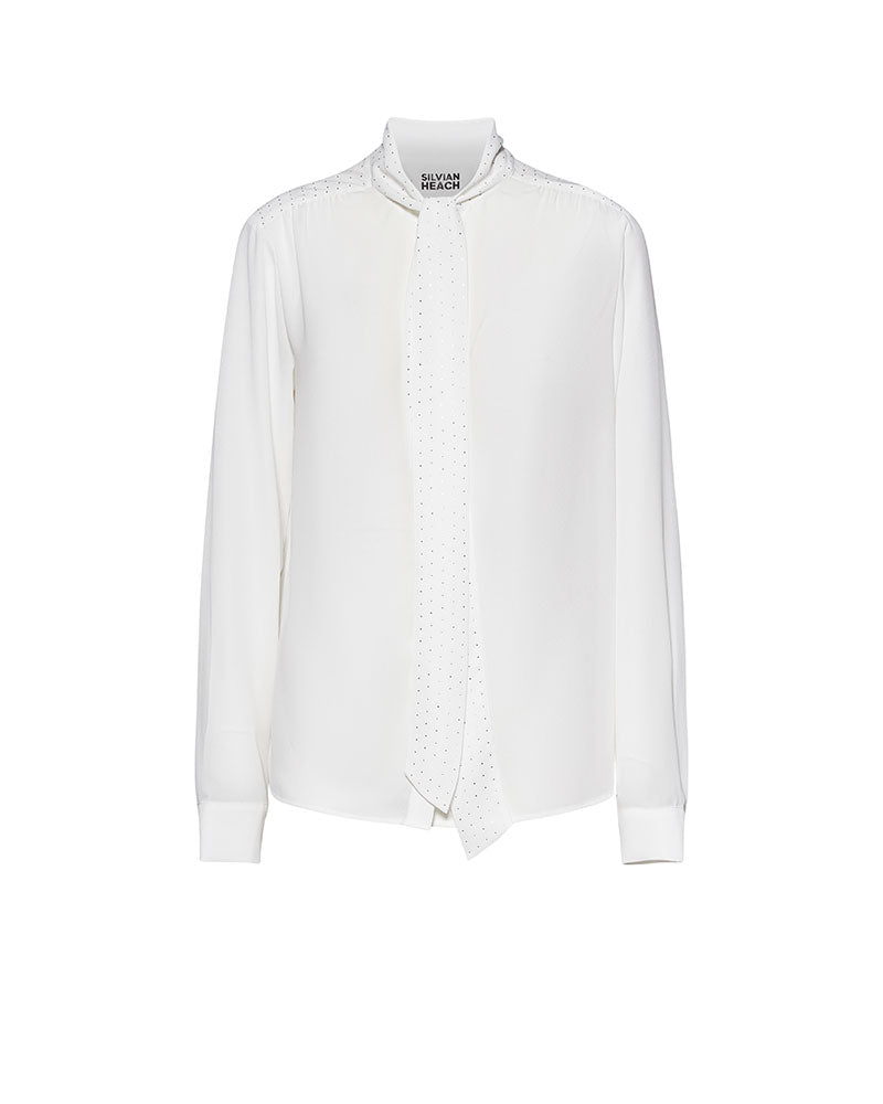 Silvian Heach Camicia Elira da Donna Colore Bianco
