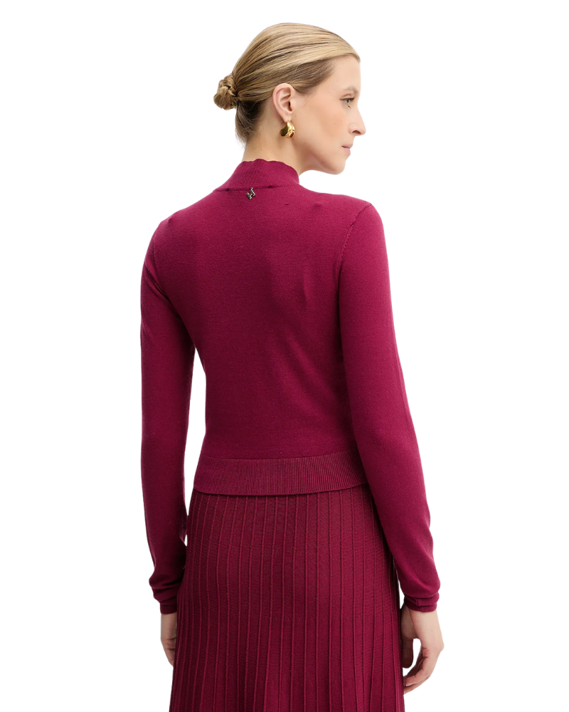 Silvian Heach Maglia Lola Colore Bordeaux