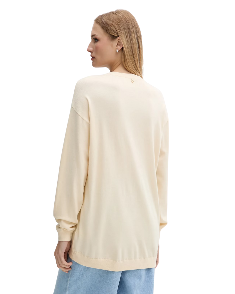 Silvian Heach Maglione Benitez Colore Panna