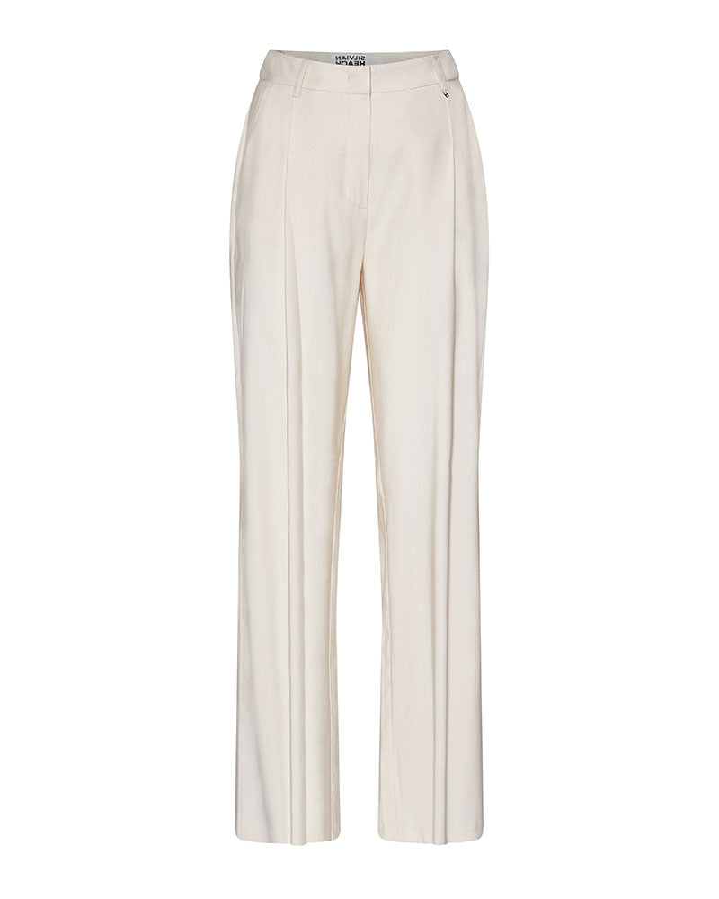 Silvian Heach Pantaloni Pillar da Donna Colore Chulk