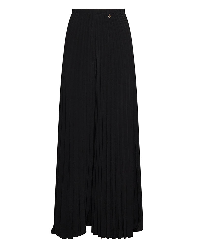 Silvian Heach Pantaloni in Plissè Ampi da Donna Colore Nero