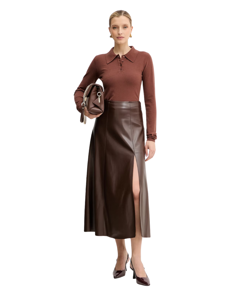 Silvian Heach Polo Bucers Colore Marrone