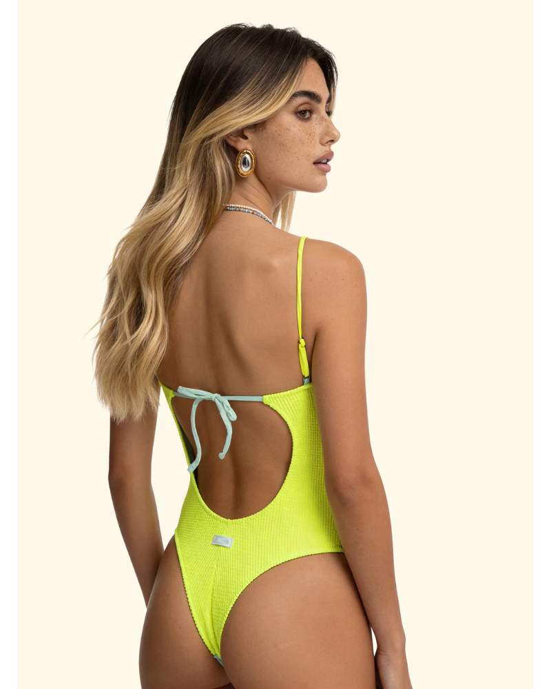F**K Monokini Donna Verde Acqua