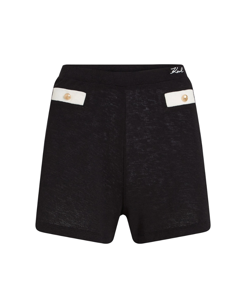 Karl Lagerfeld Shorts Donna Colore Nero