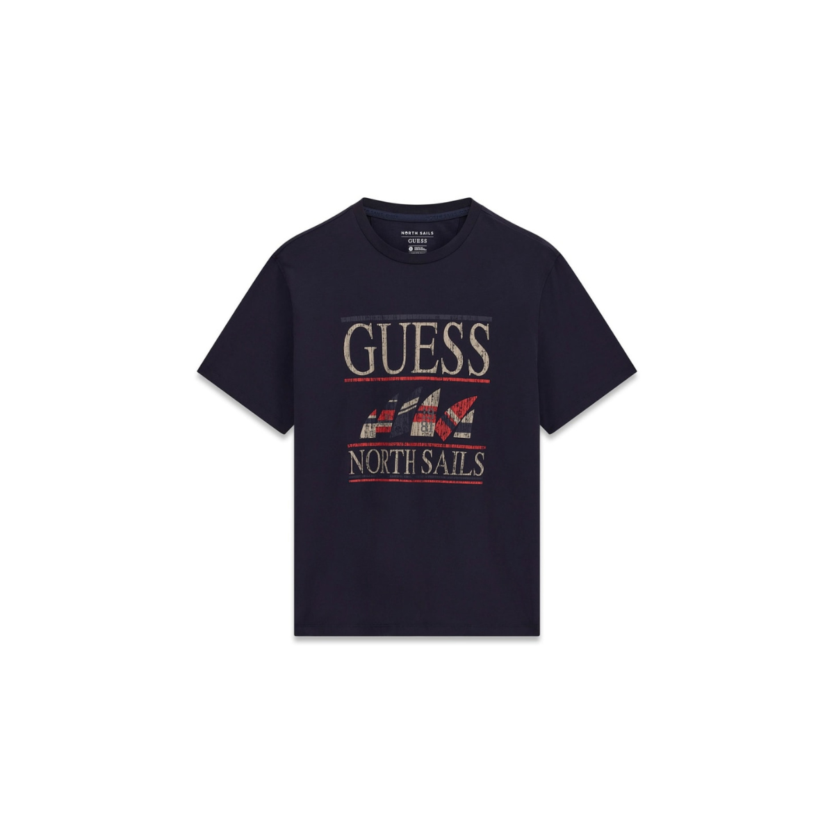 Guess T-Shirt Uomo Colore Blu Navy
