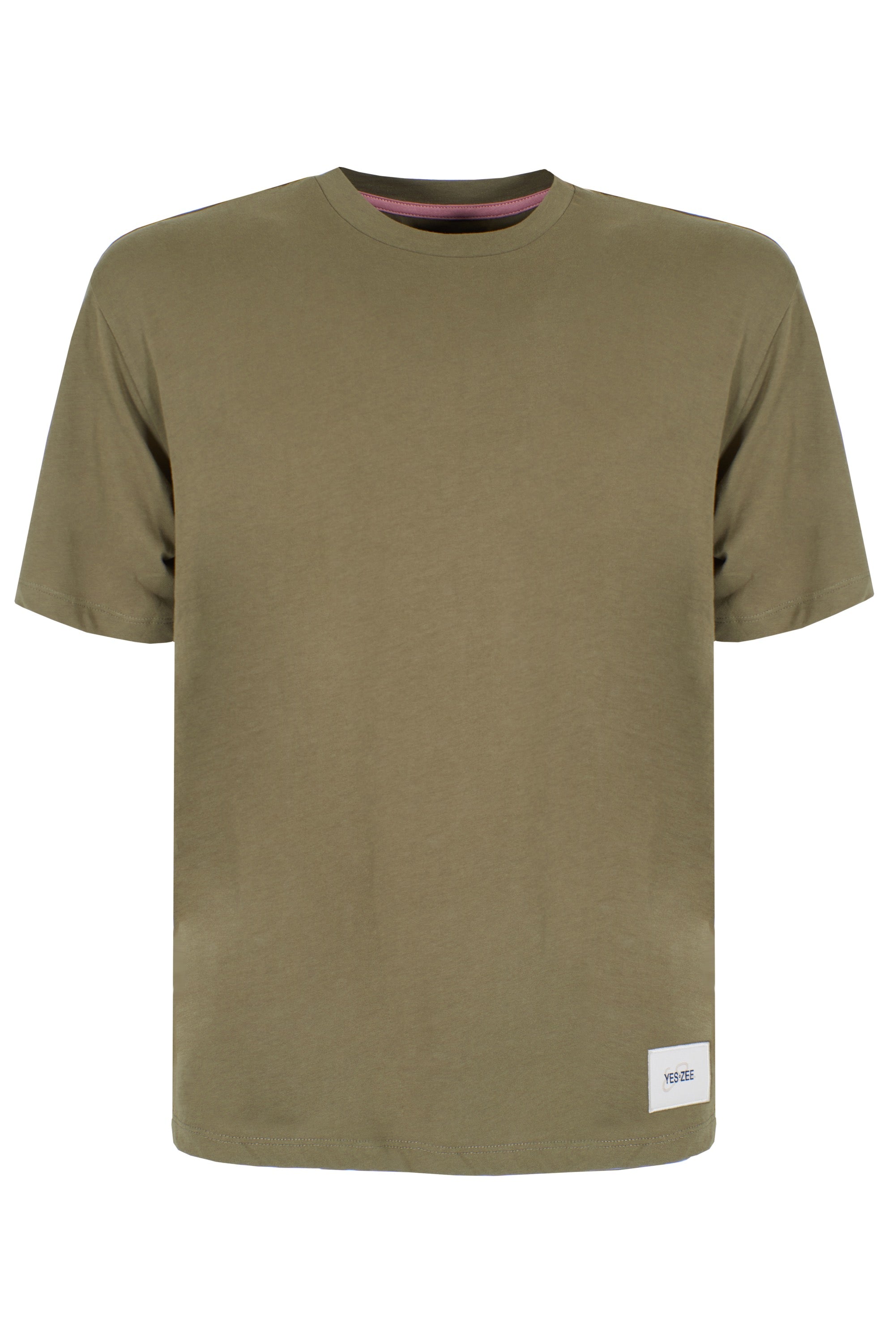 Yes-Zee T-Shirt Colore Beige Scuro