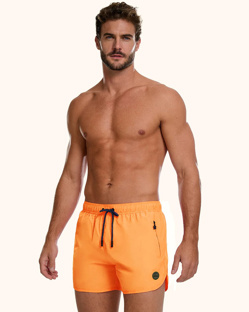 F**k Shorts Mare Colore Arancione Fluo
