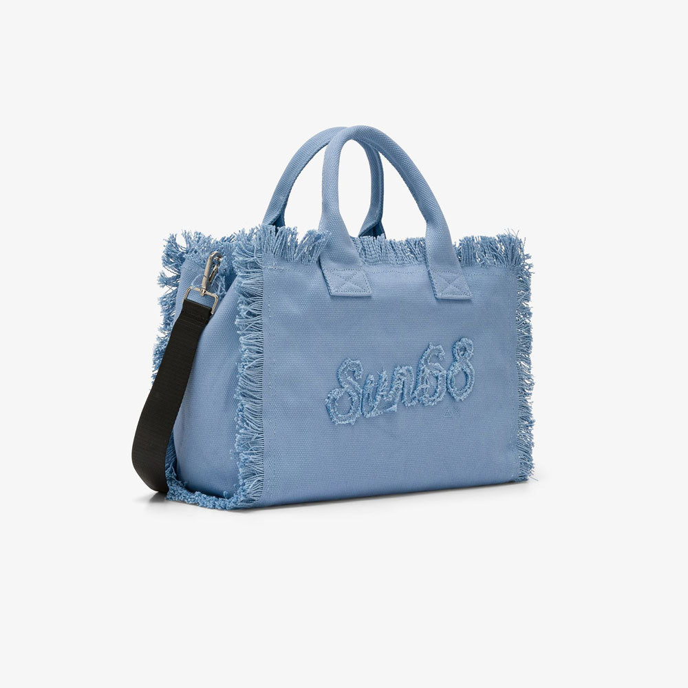 Sun68 Shopping Bag Cali Medium Colore Avio