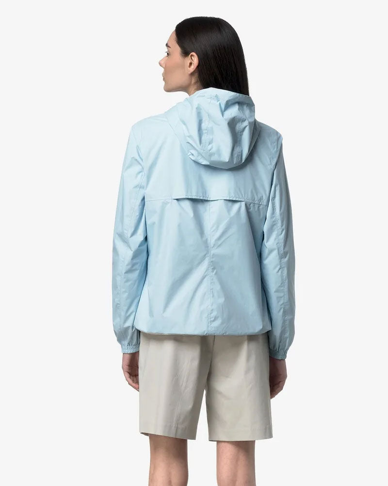 K-Way Giacca Lil 2.0 Plus.2 Reversible Colore Azzurro/Beige