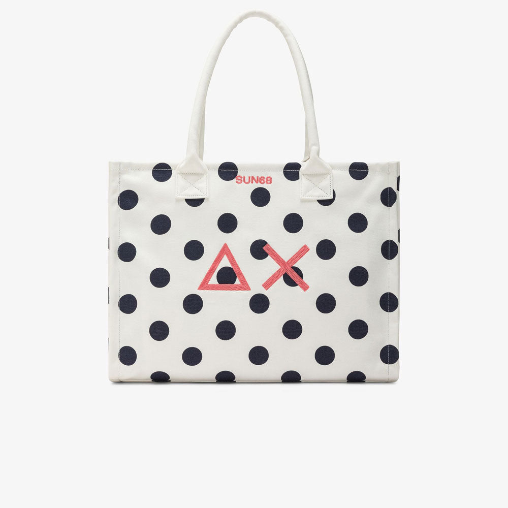 Sun 68 Borsa Shopping Cali Colore Bianco