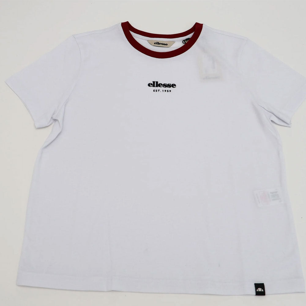 Ellesse T-Shirt con Logo Colore Bianco