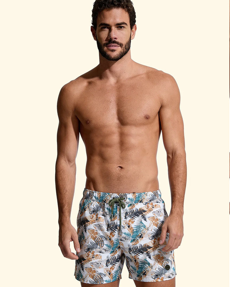 F**k Costume Boxer con Fantasia Colore Bianco