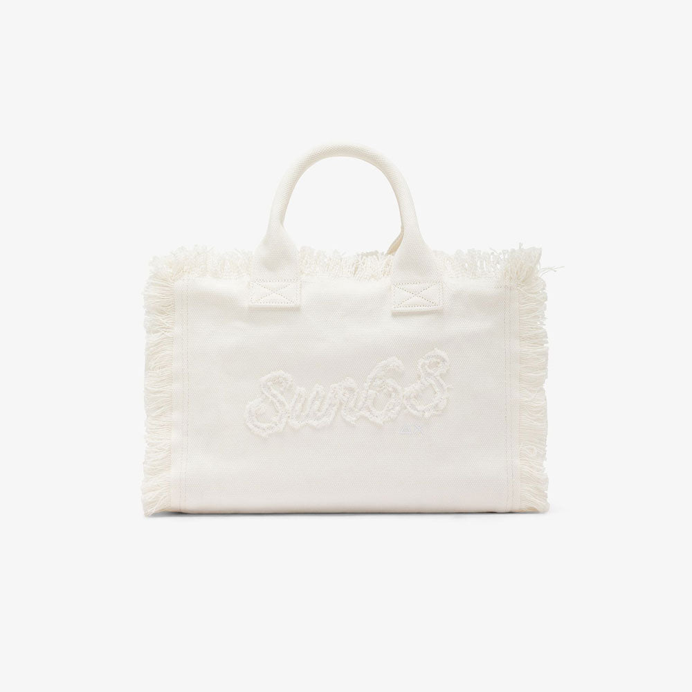 Sun68 Shopping Bag Cali Medium Colore Bianco