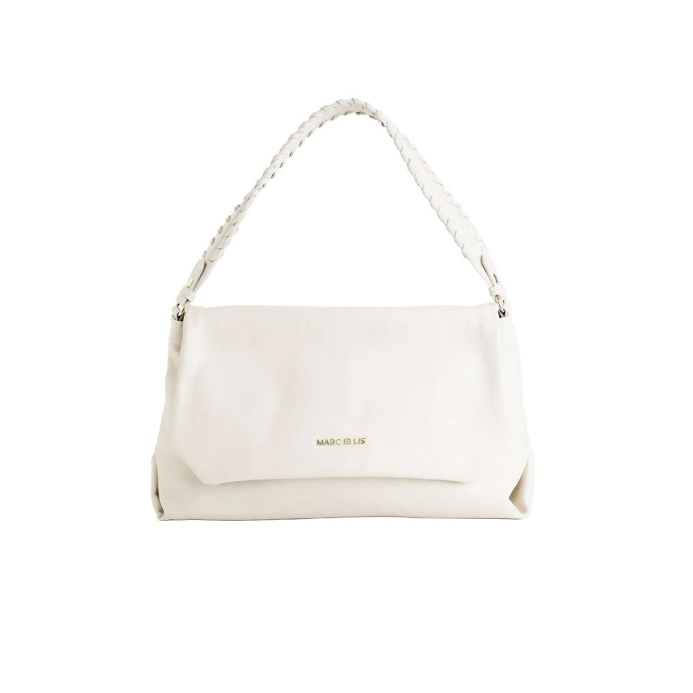 Marc Ellis Borsa Eloide Medium Colore Off Blanc Gold