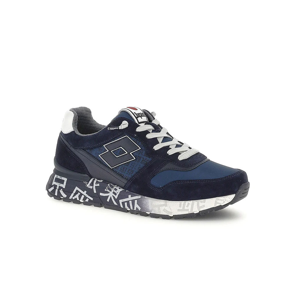 Lotto Sneakers Tokyo Ginza Shaded Colore Blu