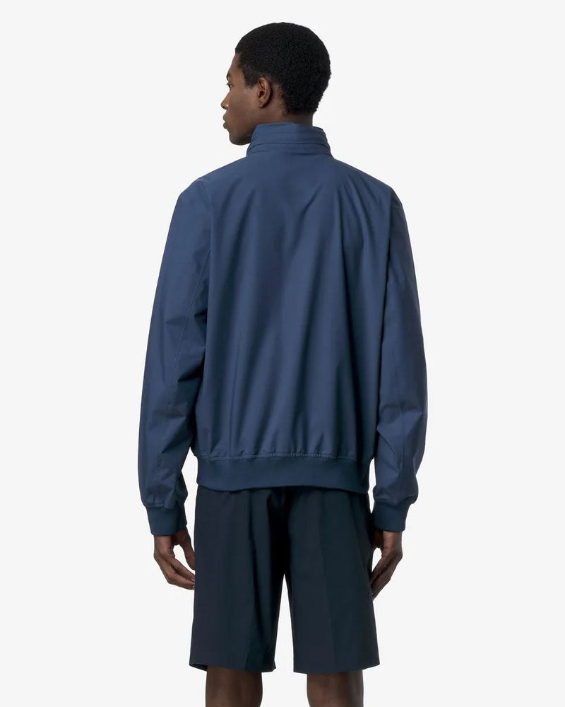 K-Way Giacca Arsene Stretch Dot Colore Blu Insignia