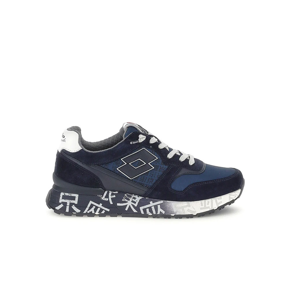 Lotto Sneakers Tokyo Ginza Shaded Colore Blu