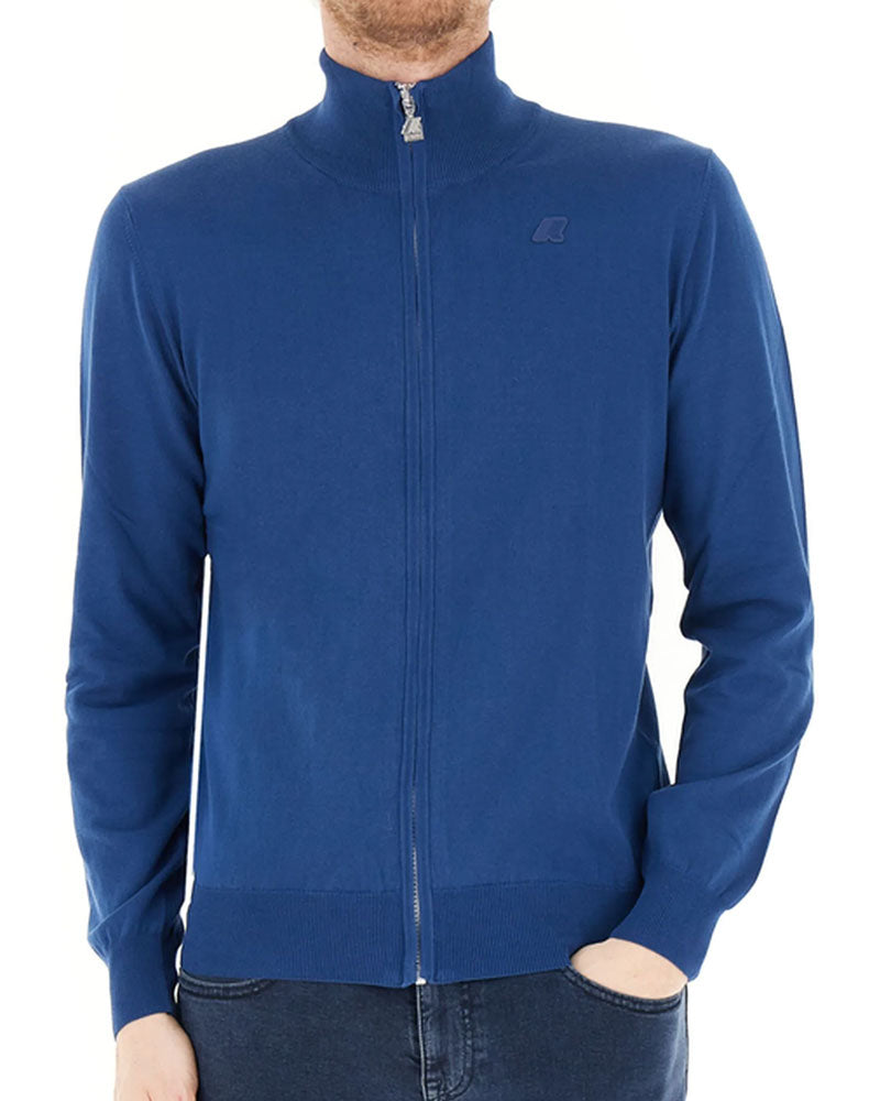 K-Way Maglione Finny Cotton Ps Colore Blu Insignia