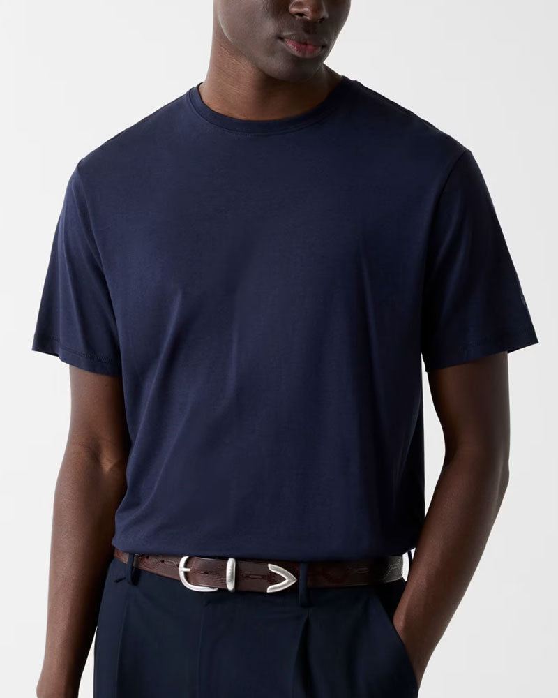 Guess T-Shirt in Modal Colore Blu