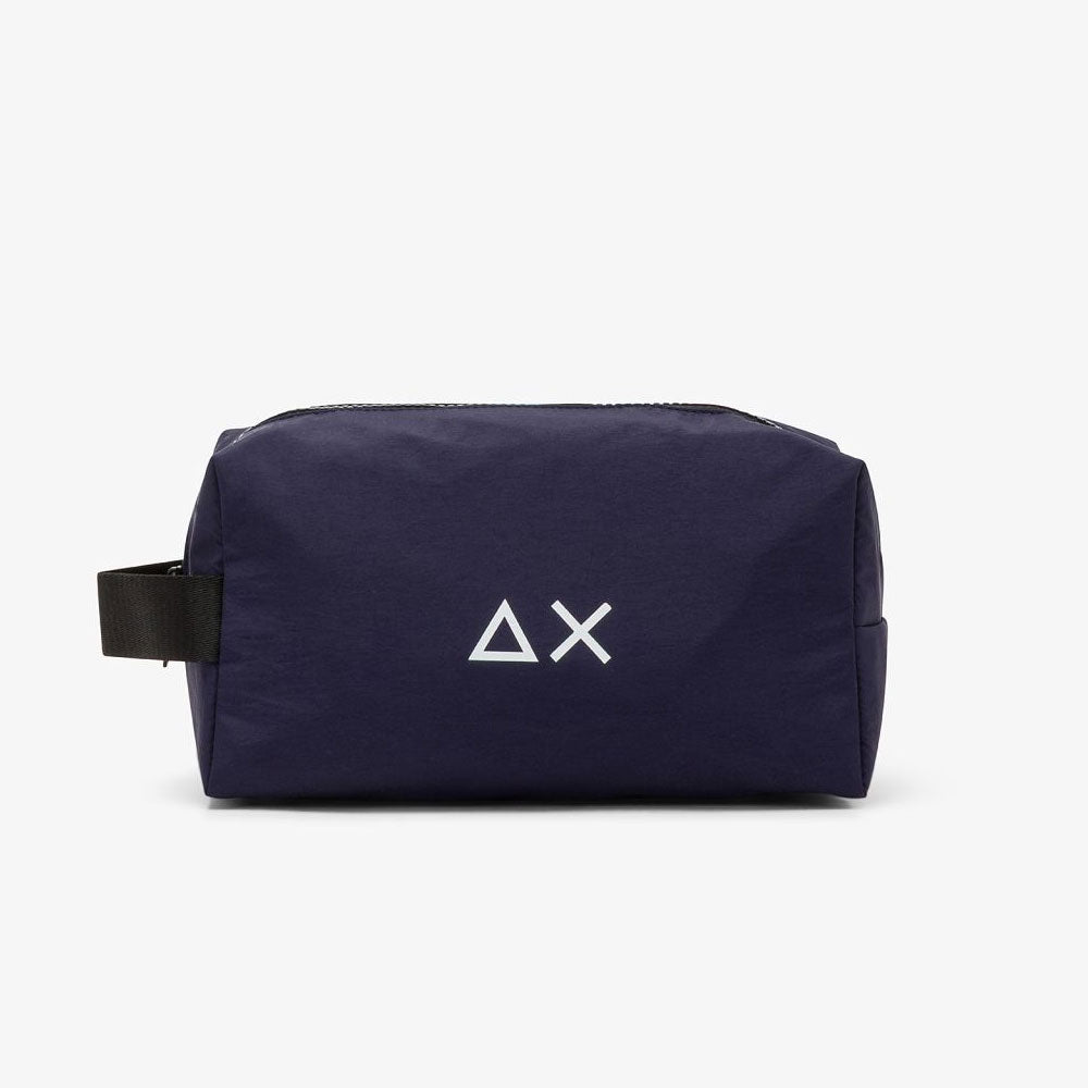 Sun68 Beauty Case in Nylon Colore Blu Navy