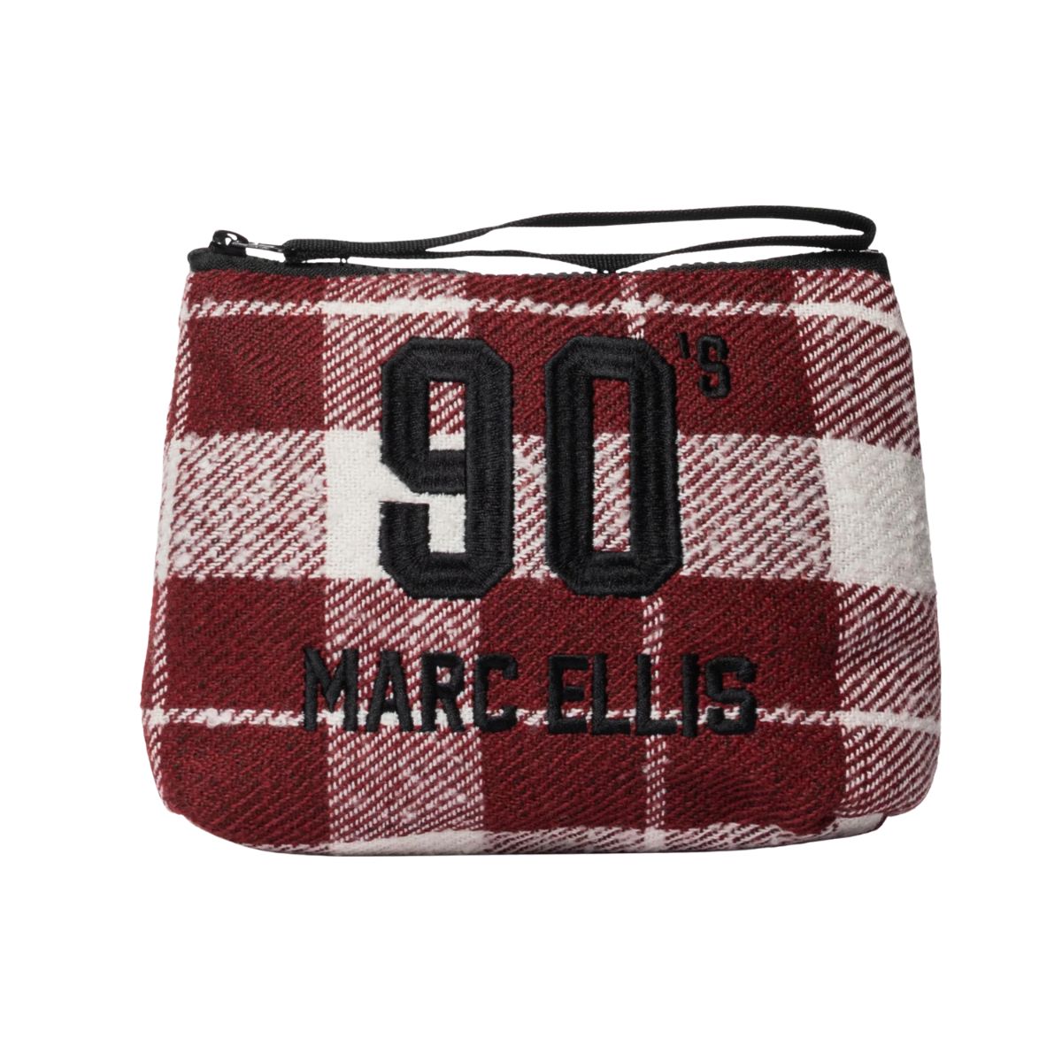 Marc Ellis Borsa Buby BaseBall Clutch Colore Rubino