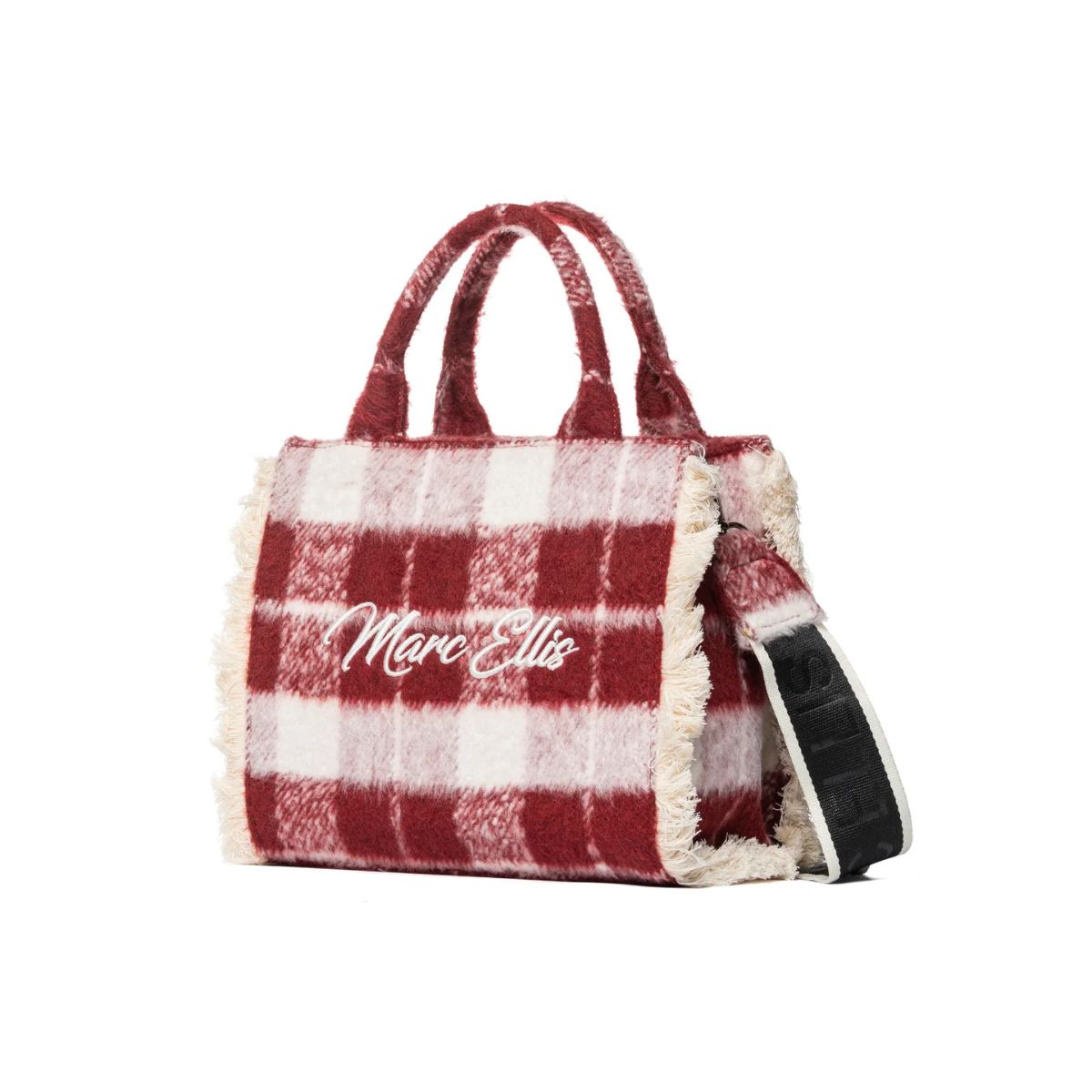 Marc Ellis Borsa Buby Check S Colore Rubino