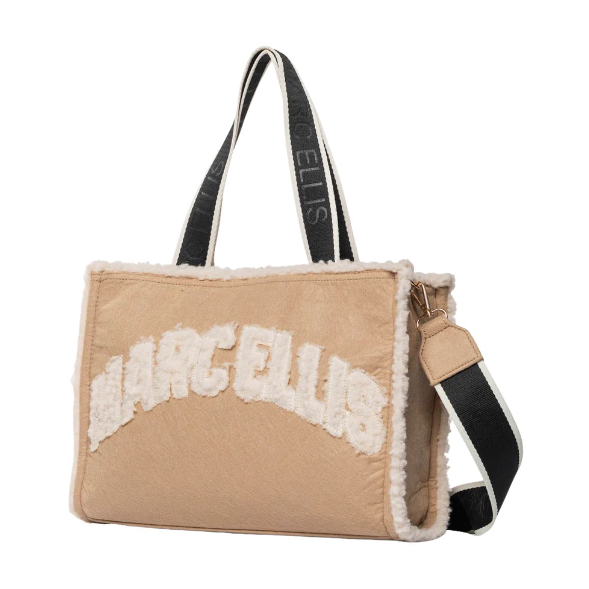 Marc Ellis Borsa Buby Cloth M Colore Dark taupe